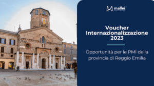 contributi internazionalizzazione Reggio Emilia export manager